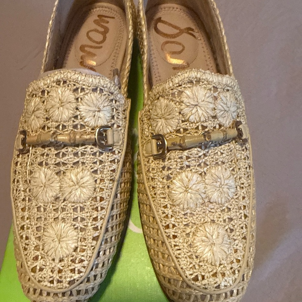 Sam Edelman Lorraine Bit Loafers brand new Woven